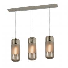 AFX Lighting, Inc. HRP06MBSNBRLNR3 - Hermosa 3 Light Linear Pendant