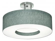 AFX Lighting, Inc. MCF1214LAJUD-GYSF - Montclair 13" LED Semi-Flush