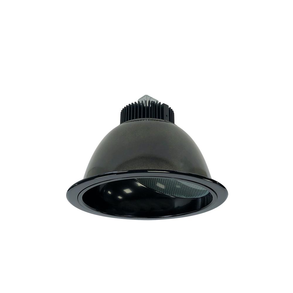 8" Sapphire II Wall Wash, 900lm, 2700K, Flood, Black Self Flanged