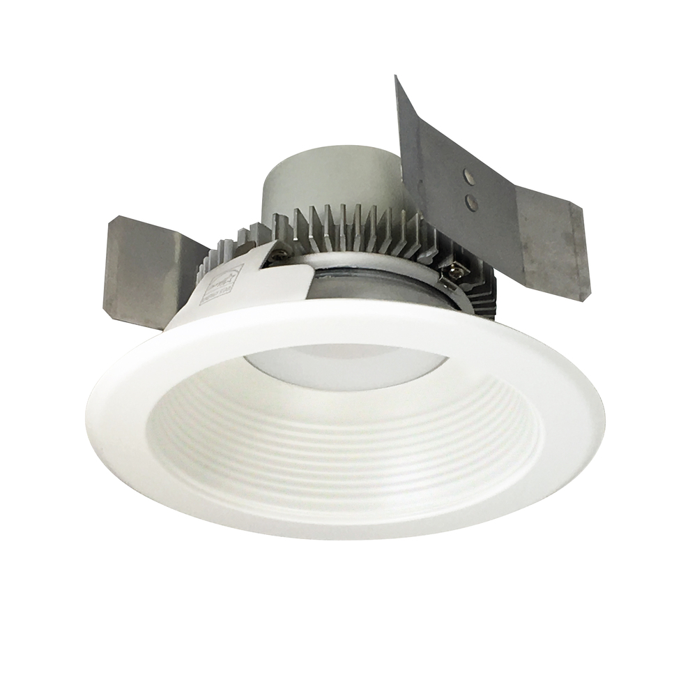 5" Cobalt Click LED Retrofit, Baffle, 1000lm / 12W, 3000K, Matte Powder White Baffle / Matte