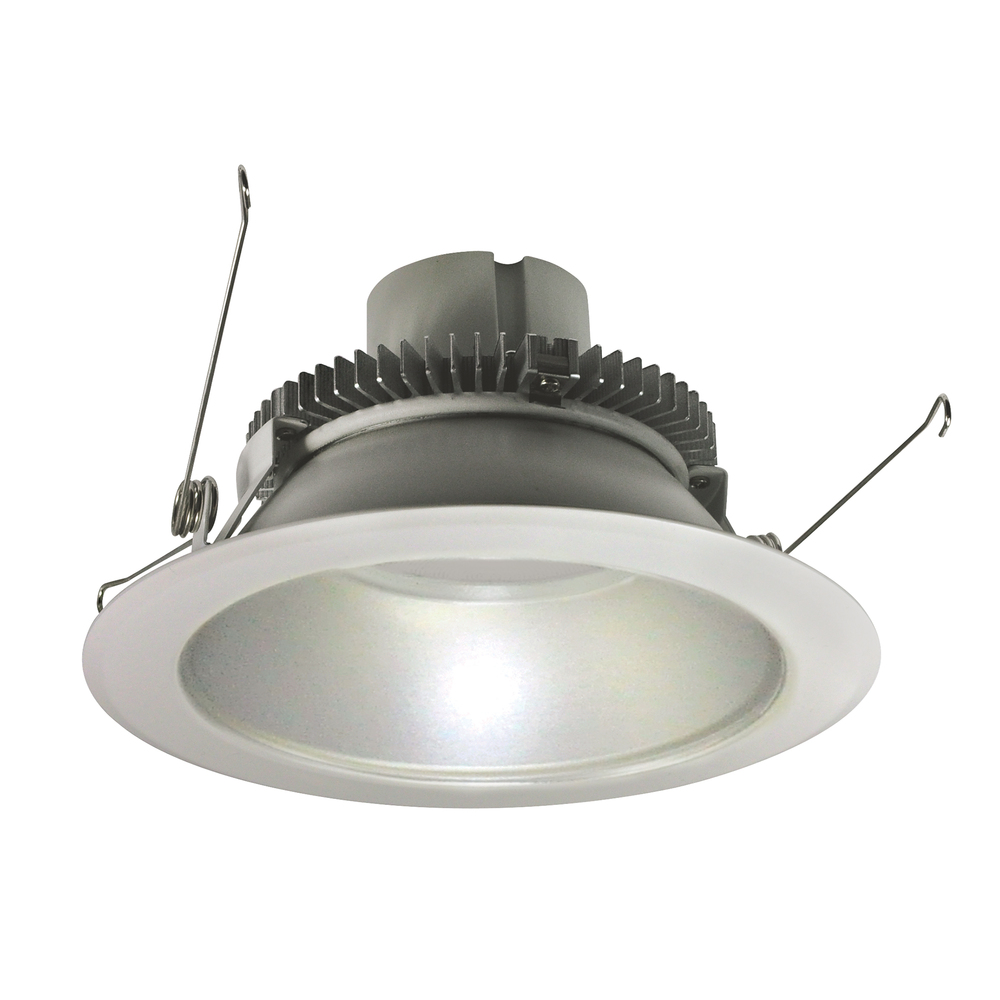 6" Cobalt Click LED Retrofit, Round Reflector, 750lm / 10W, 2700K, Haze Reflector / White Flange