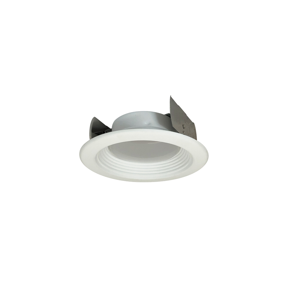 4" AC Onyx LED Retrofit Baffle, 1000lm / 15W, 5000K, White Finish