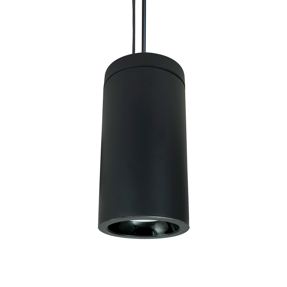 6" Cobalt Pendant Mount Cylinder, White, 750L, 3000K, White Reflector, 120V Triac/ELV Dimming