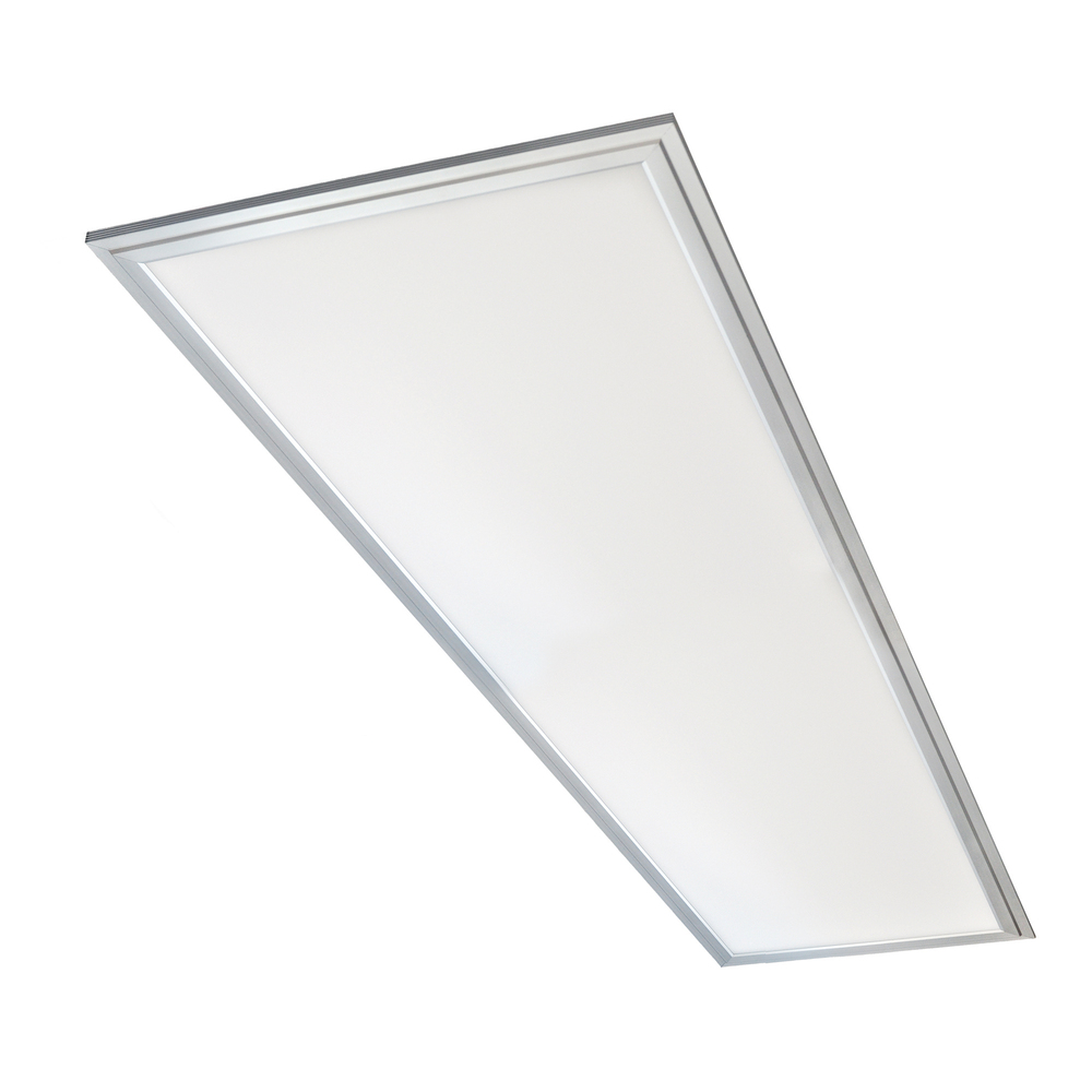 1X4 LED Edge-Lit Panel Light, 5000K, DLC, Aluminum