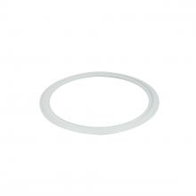 Nora NEFLINTW-4OR-MPW - 4" Oversize Ring for NEFLINTW-R4, Matte Powder White