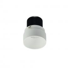 Nora NIO-2RTLNDC27XMPW/10 - 2" Iolite LED Round Trimless Downlight, 1000lm / 14W, 2700K, Matte Powder White Finish