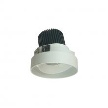 Nora NIO-4RTLA27QWW - 4" Iolite LED Round Trimless Adjustable, 10-Degree Optic, 800lm / 12W, 2700K, White Adjustable /