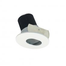 Nora NIOB-2RSL27XMPW/10 - 2" Iolite LED Round Adjustable Slot Aperture, 1000lm / 14W, 2700K, Matte Powder White Slot