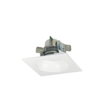 Nora NLCBC2-45327WW/A - 4" Cobalt Click 750LM LED Retrofit, Square/Round Reflector, 10W, 2700K, White, 120V Triac/ELV