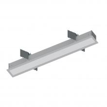 Nora NRLIN-21030A - 2' L-Line LED Recessed Linear, 2100lm / 3000K, Aluminum Finish