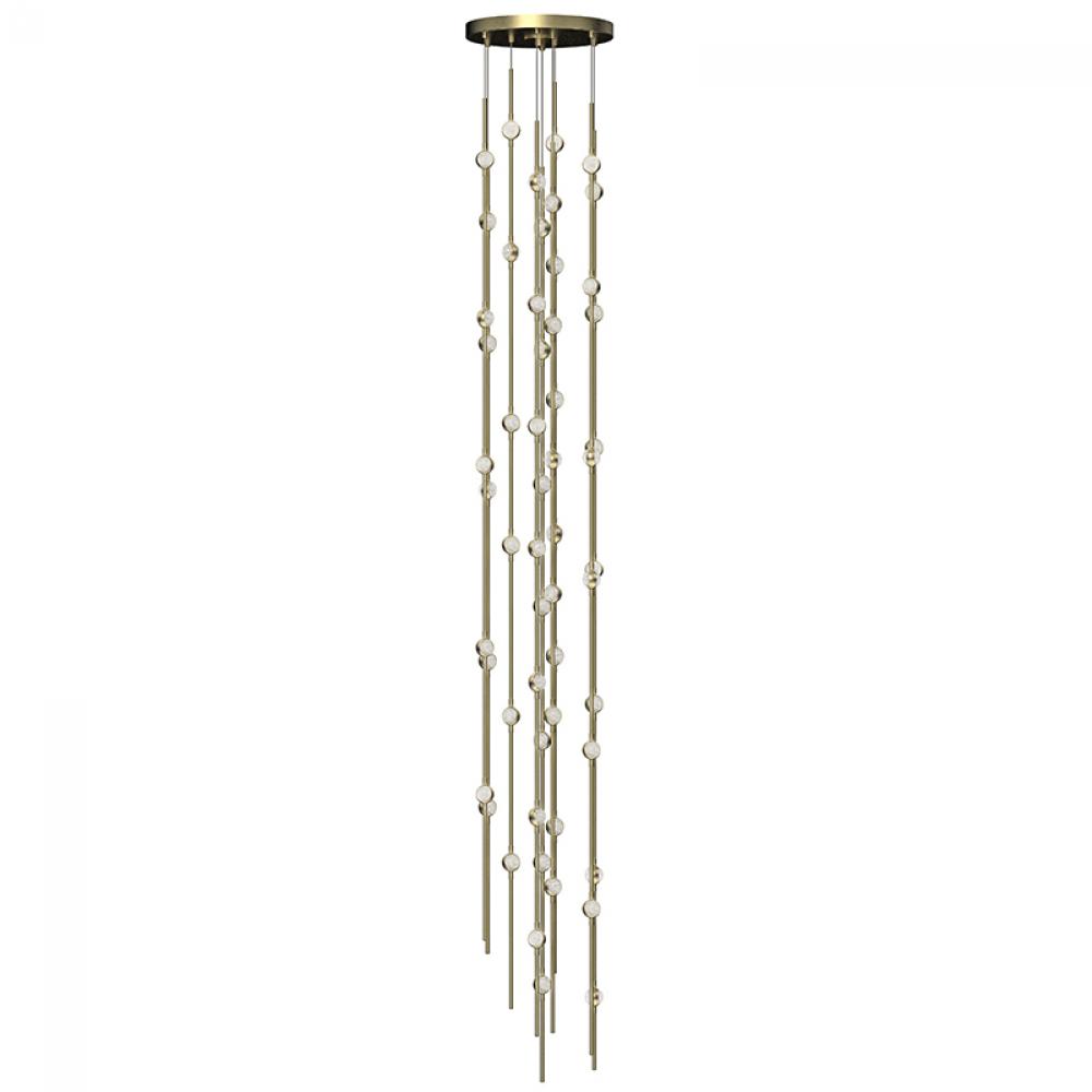 Andromeda Tall 12" Round LED Pendant