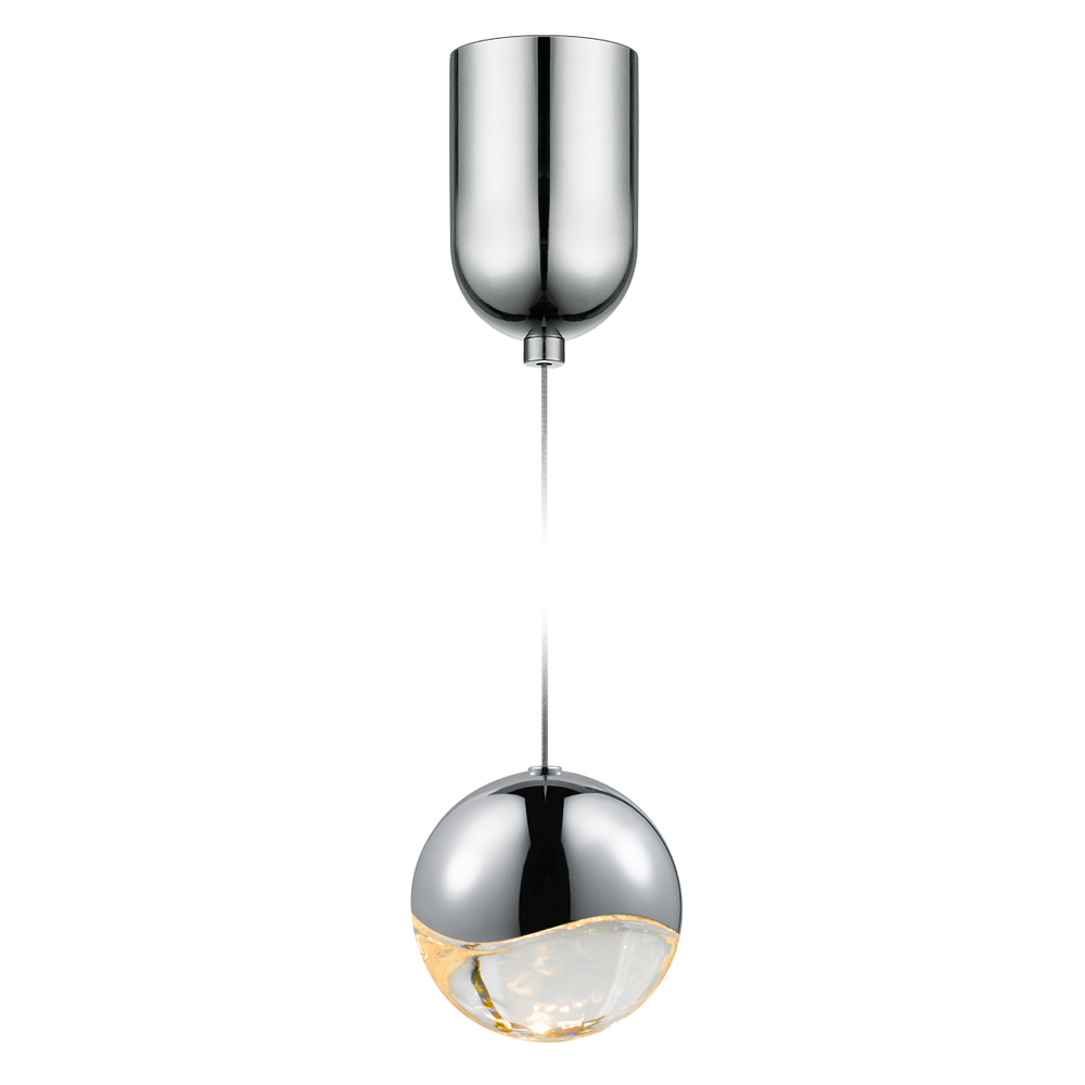 Large LED Pendant w/Mini-Dome