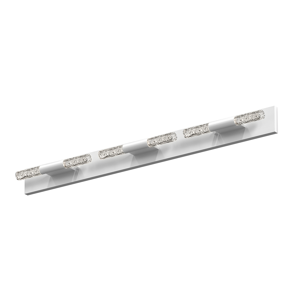 6-Light LED Bath Bar