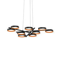 Sonneman 2656.25A - 9-Light LED Pendant