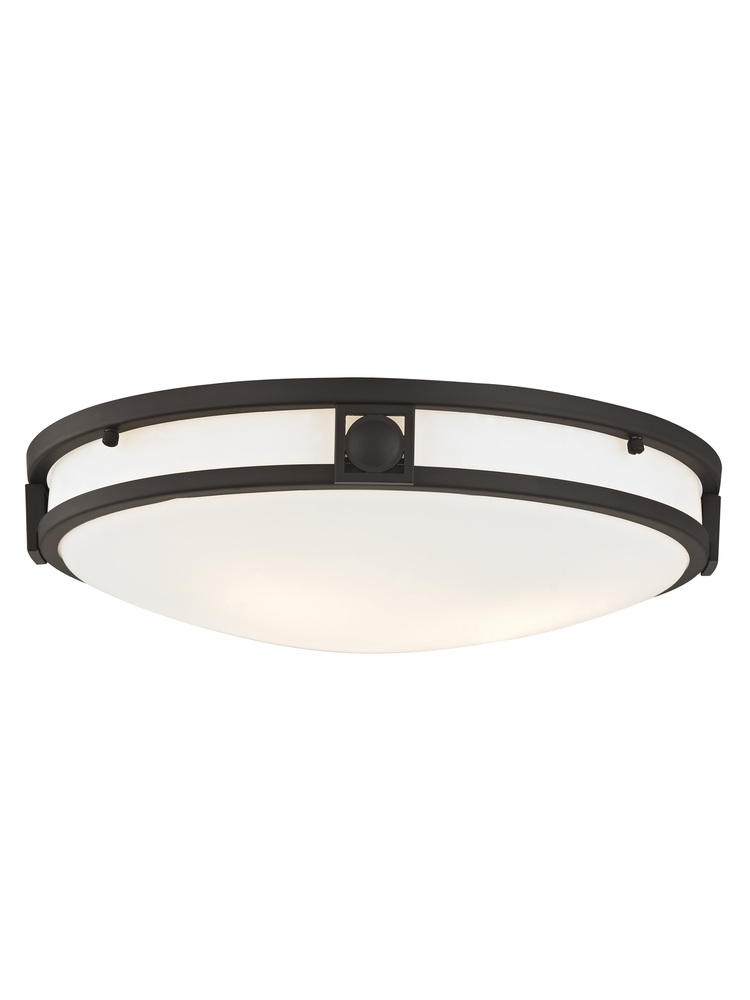 3 Light Bronze Ceiling Mount