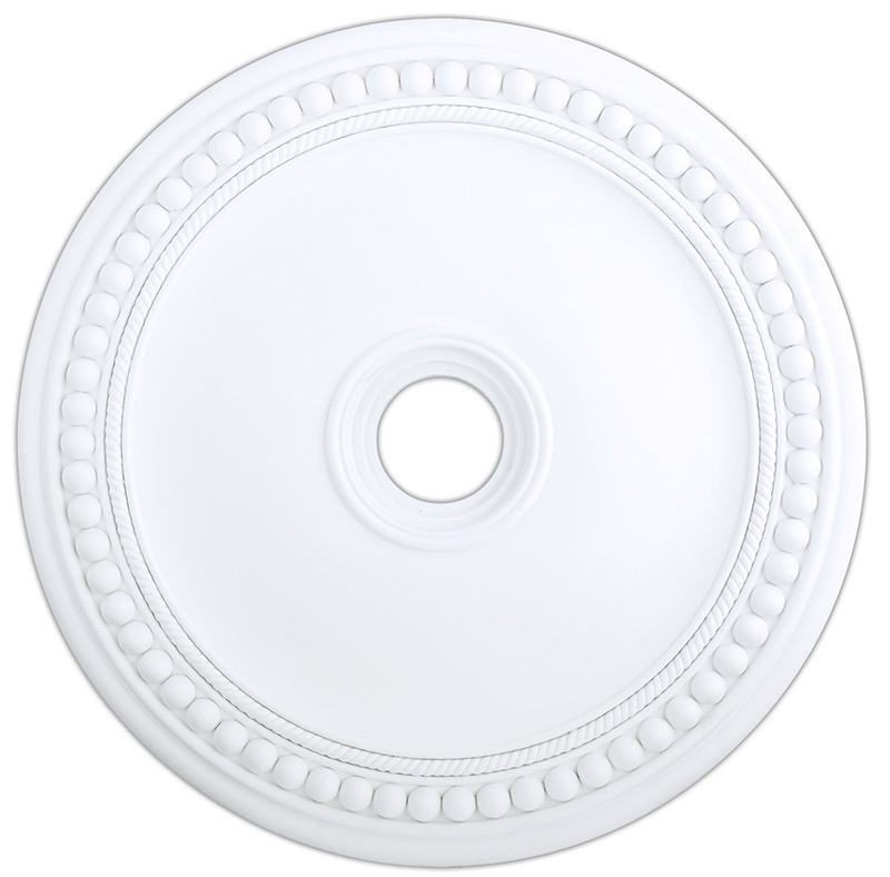 White Ceiling Medallion