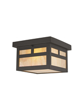 Livex Lighting 2138-07 - 1 Light Bronze Outdoor Ceiling Mount