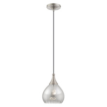 Livex Lighting 40645-91 - 1 Lt Brushed Nickel Mini Pendant