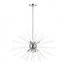 Livex Lighting 41255-05 - 9 Light Polished Chrome Large Pendant Chandelier