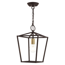 Livex Lighting 49432-07 - 1 Lt Bronze Convertible Lantern