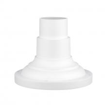 Livex Lighting 78216-13 - Textured White Pier Mount Adapter