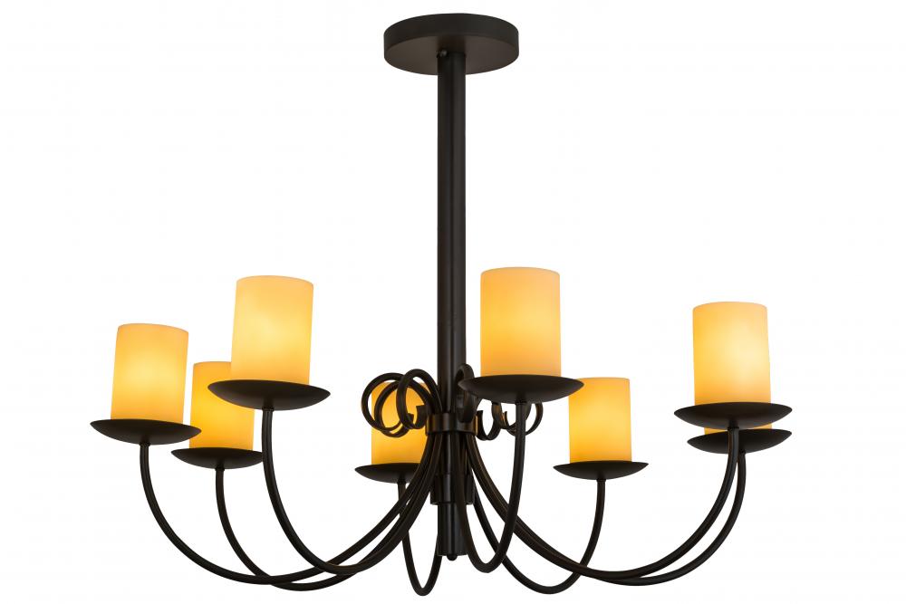 40"W Atria 8 LT Chandelier