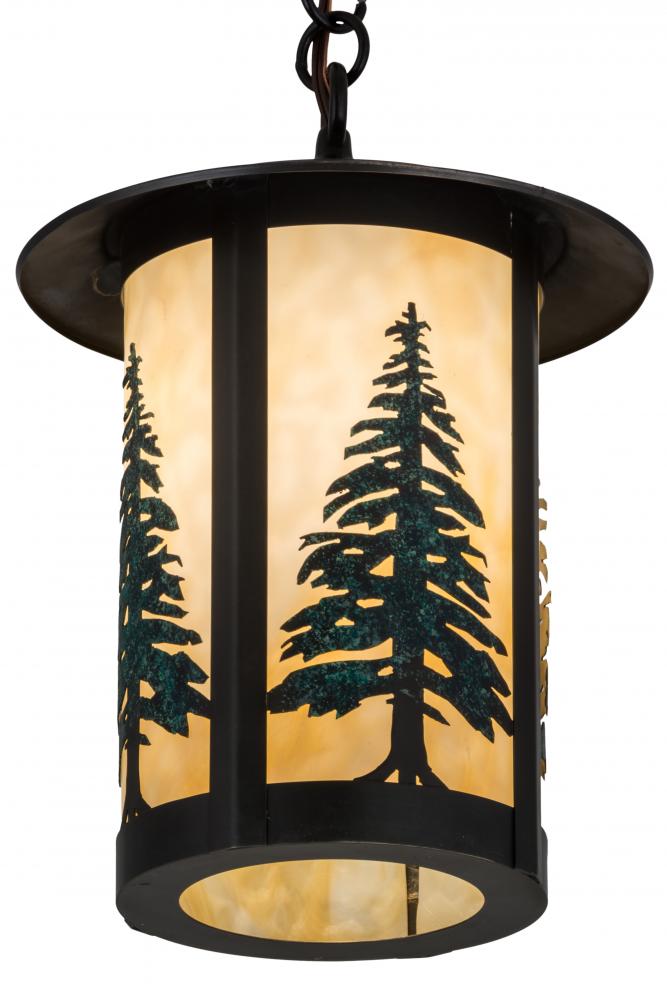 10"W Fulton Tall Pines Pendant