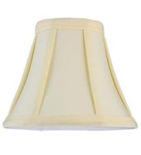 Meyda Blue 116569 - 6"W X 5"H Trumpet Cream Fabric Shade