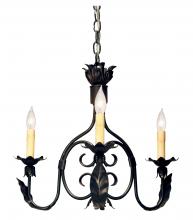 Meyda Blue 117560 - 22" Wide Elyce 3 Light Chandelier