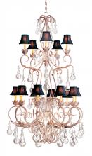 Meyda Blue 120319 - 42" Wide Alexandria 15 Light Two Tier Chandelier