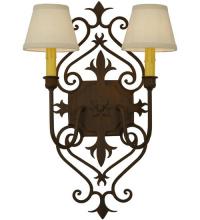 Meyda Blue 134881 - 14" Wide Louisa Wall Sconce