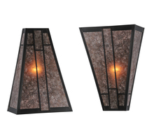 Meyda Blue 142006 - 12"W Yosemite Wall Sconce