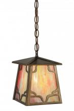 Meyda Blue 142827 - 7"Square Kirkpatrick Mini Pendant