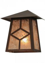 Meyda Blue 147010 - 9" Wide Diamond Craftsman Wall Sconce