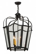 Meyda Blue 169390 - 22"W Citadel 4 LT Pendant