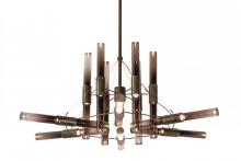 Meyda Blue 174929 - 80"W Conglomerate Chandelier