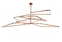 Meyda Blue 210950 - 216" Wide Isotope Chandelier