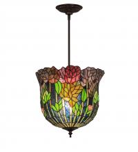 Meyda Blue 217493 - 14" Wide Tiffany Honey Locust Pendant