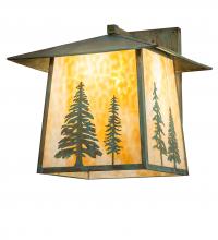 Meyda Blue 247827 - 18" Wide Stillwater Tall Pines Wall Sconce