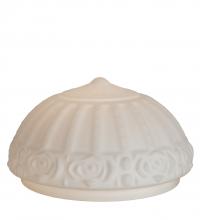 Meyda Blue 30524 - 14" Wide White Puffy Rose Shade