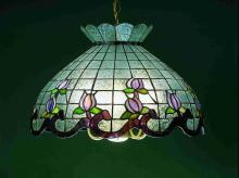 Meyda Blue 31208 - 20"W Roseborder Pendant