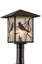 Meyda Blue 41733 - 12.5"Sq Sequoia Song Bird Post Mount