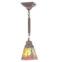 Meyda Blue 49100 - 5"Sq Prairie Dragonfly Mini Pendant.609