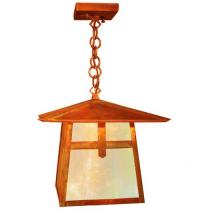 Meyda Blue 54662 - 12"Sq Stillwater Cross Mission Lantern Pendant