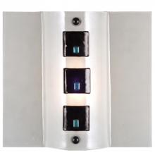 Meyda Blue 97998 - 12"W Metro Fusion Black Tie Affair Wall Sconce