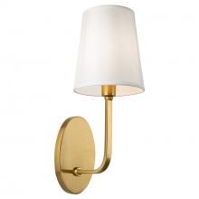 Artcraft SC13337BG - Rhythm 1 Light Sconce Brushed Gold