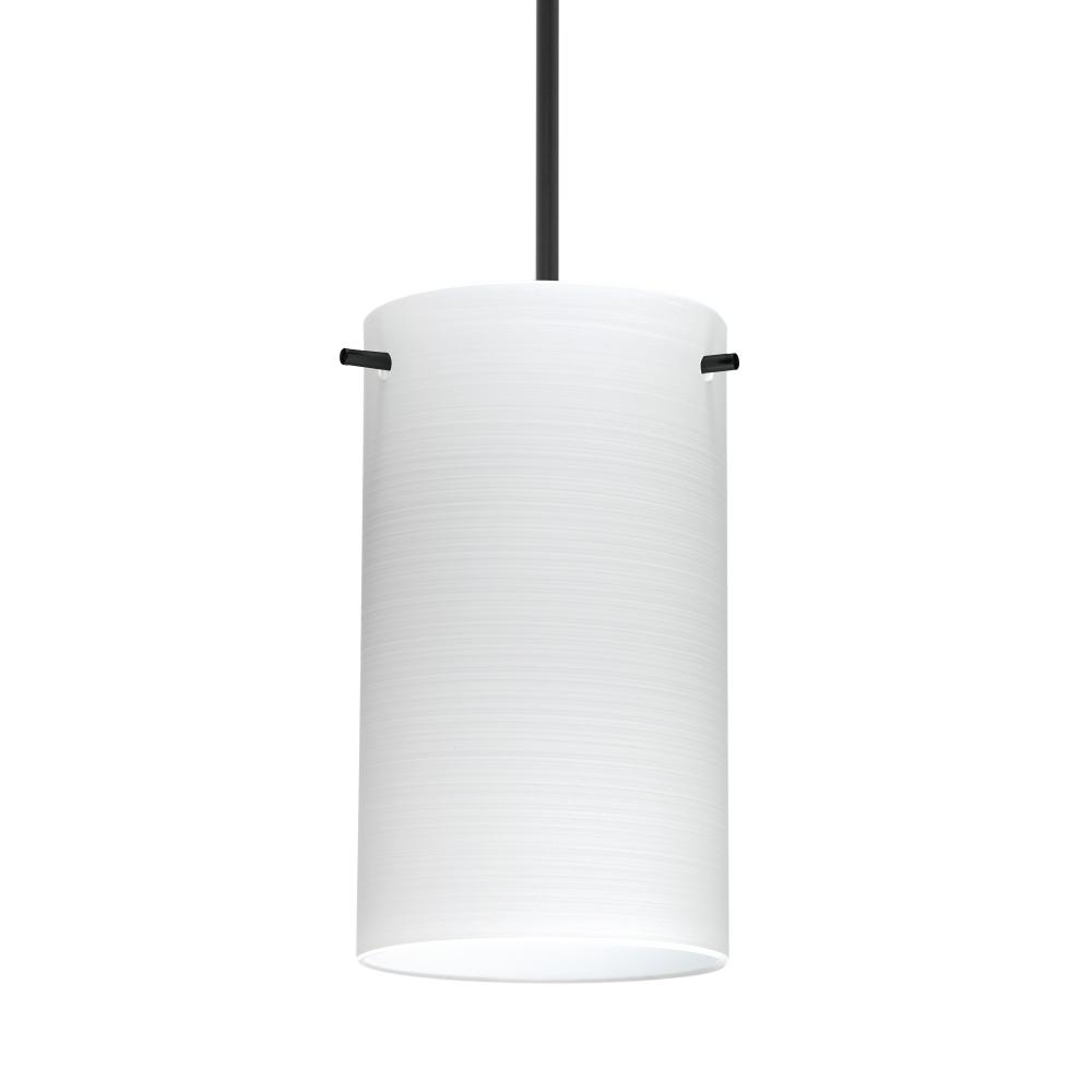 Besa Stilo 7 Pendant Black Chalk 1x50W Halogen, 15Ft. Cord