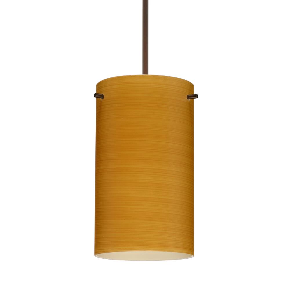 Besa Stilo 7 Pendant Oak Bronze 1x5W LED, 15Ft. Cord