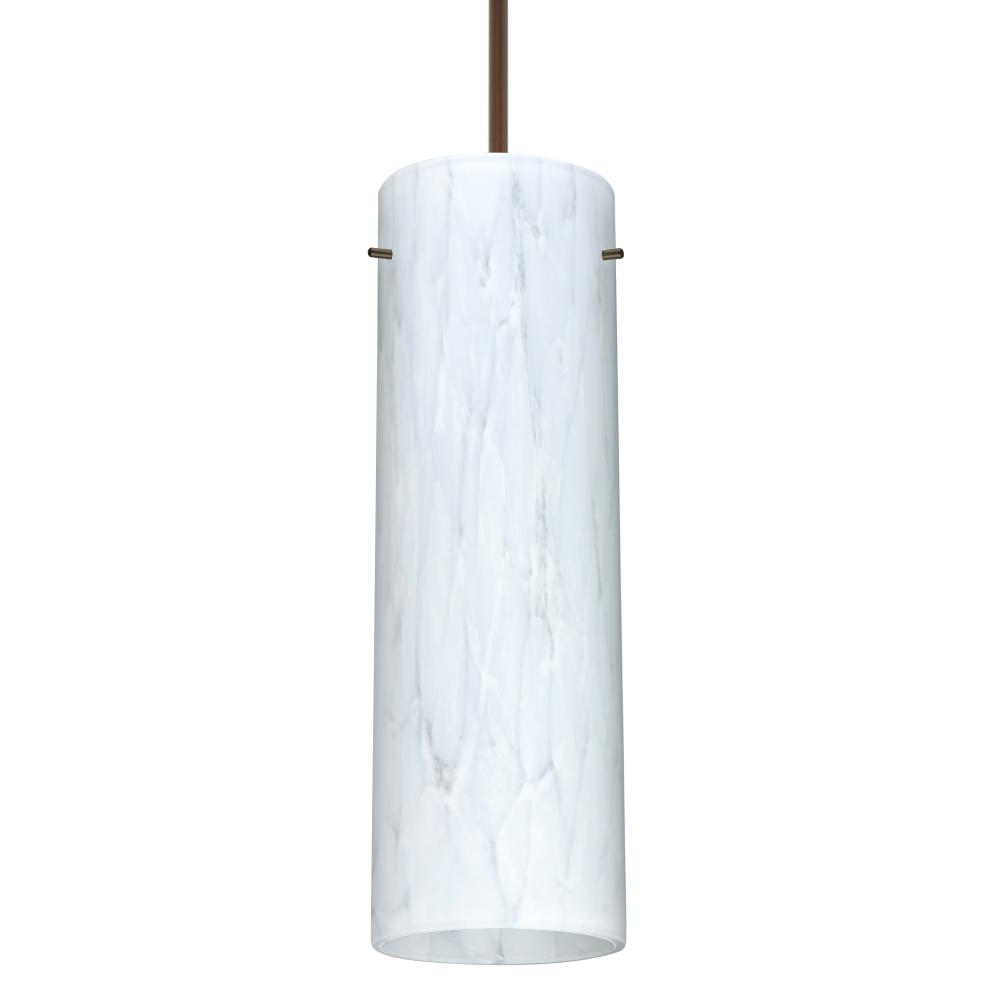 Besa Copa Pendant, Carrera, Bronze, 1x50W Halogen, 15Ft. Cord