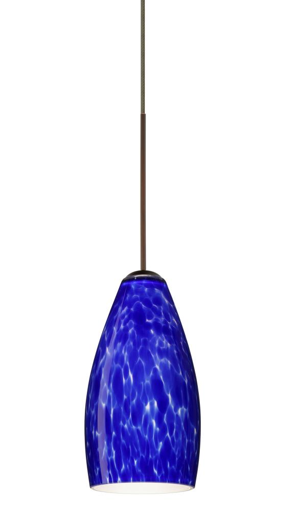 Besa Pendant For Multiport Canopy Karli Bronze Blue Cloud 1x5W LED